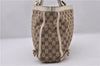 Authentic GUCCI Abbey Shoulder Hand Bag GG Canvas Leather 170004 Brown 1045F