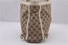 Authentic GUCCI Abbey Shoulder Hand Bag GG Canvas Leather 170004 Brown 1045F