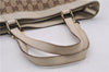 Authentic GUCCI Abbey Shoulder Hand Bag GG Canvas Leather 170004 Brown 1045F