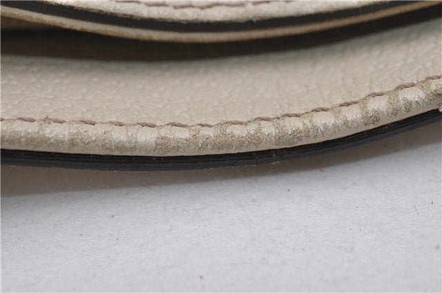 Authentic GUCCI Abbey Shoulder Hand Bag GG Canvas Leather 170004 Brown 1045F