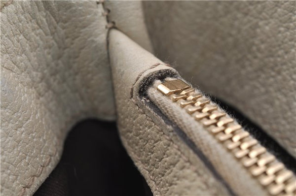 Authentic GUCCI Abbey Shoulder Hand Bag GG Canvas Leather 170004 Brown 1045F