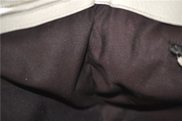 Authentic GUCCI Abbey Shoulder Hand Bag GG Canvas Leather 170004 Brown 1045F