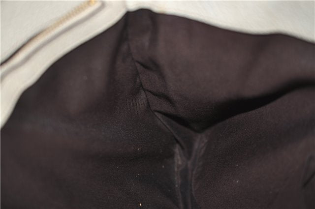 Authentic GUCCI Abbey Shoulder Hand Bag GG Canvas Leather 170004 Brown 1045F