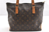Authentic Louis Vuitton Monogram Cabas Piano Shoulder Tote Bag M51148 LV 1045G