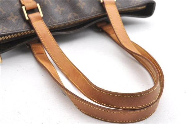 Authentic Louis Vuitton Monogram Cabas Piano Shoulder Tote Bag M51148 LV 1045G