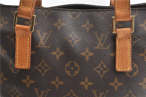 Authentic Louis Vuitton Monogram Cabas Piano Shoulder Tote Bag M51148 LV 1045G