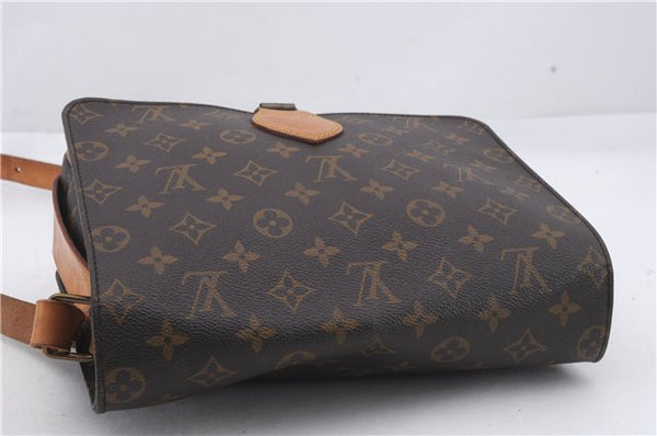 Auth Louis Vuitton Monogram Cartouchiere GM Shoulder Cross Bag M51252 LV 1046D