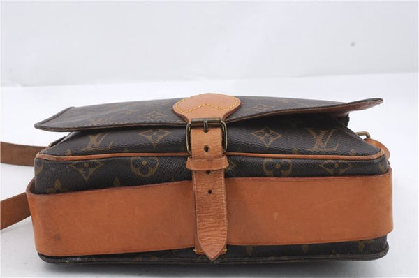 Auth Louis Vuitton Monogram Cartouchiere GM Shoulder Cross Bag M51252 LV 1046D