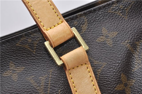 Authentic Louis Vuitton Monogram Cabas Piano Shoulder Tote Bag M51148 LV 1046G