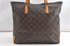 Authentic Louis Vuitton Monogram Cabas Mezzo Shoulder Tote Bag M51151 LV 1047G