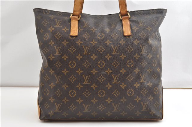 Authentic Louis Vuitton Monogram Cabas Mezzo Shoulder Tote Bag M51151 LV 1047G