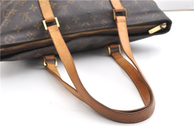 Authentic Louis Vuitton Monogram Cabas Mezzo Shoulder Tote Bag M51151 LV 1047G