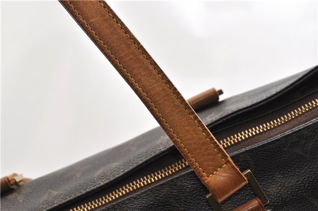 Authentic Louis Vuitton Monogram Cabas Mezzo Shoulder Tote Bag M51151 LV 1047G