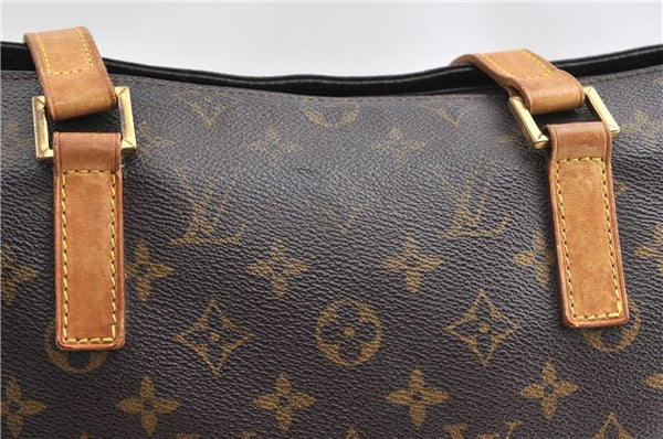 Authentic Louis Vuitton Monogram Cabas Mezzo Shoulder Tote Bag M51151 LV 1047G