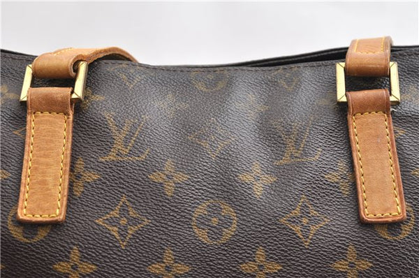 Authentic Louis Vuitton Monogram Cabas Mezzo Shoulder Tote Bag M51151 LV 1047G