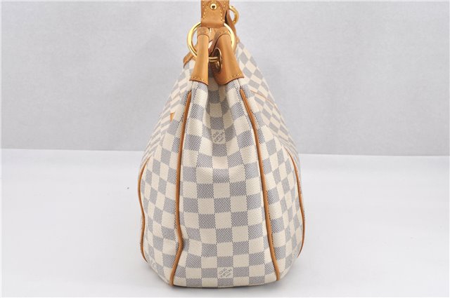 Authentic Louis Vuitton Damier Azur Galliera PM Shoulder Bag N55215 LV 1048G