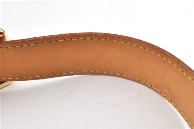 Authentic Louis Vuitton Damier Azur Galliera PM Shoulder Bag N55215 LV 1048G