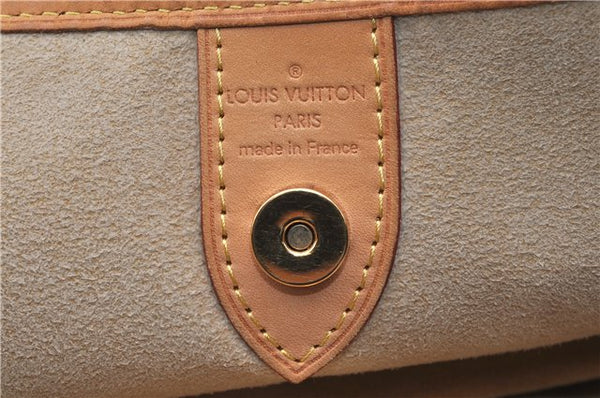 Authentic Louis Vuitton Damier Azur Galliera PM Shoulder Bag N55215 LV 1048G