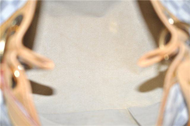 Authentic Louis Vuitton Damier Azur Galliera PM Shoulder Bag N55215 LV 1048G