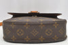 Authentic Louis Vuitton Monogram Saint Cloud MM M51243 Shoulder Cross Bag 1048I