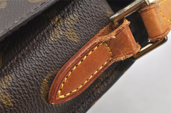 Authentic Louis Vuitton Monogram Saint Cloud MM M51243 Shoulder Cross Bag 1048I