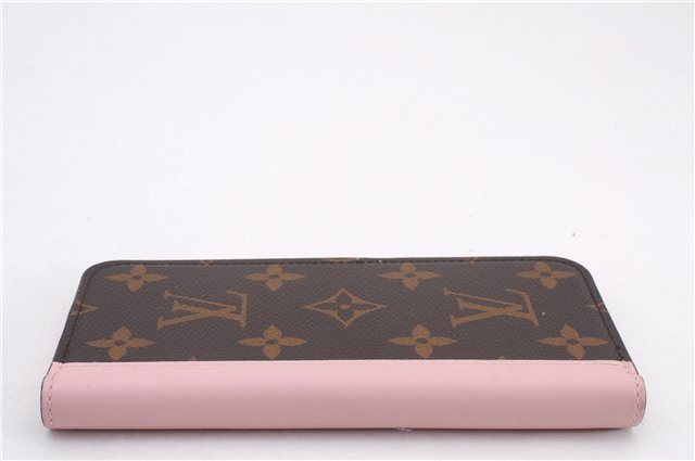 Auth Louis Vuitton Monogram Folio Iphone X Xs Case Light Pink M68686 LV 1049F