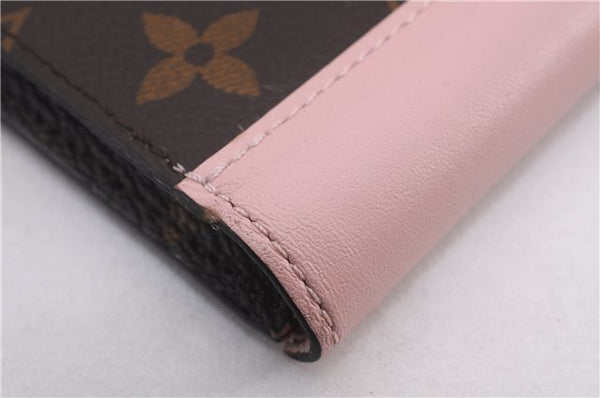 Auth Louis Vuitton Monogram Folio Iphone X Xs Case Light Pink M68686 LV 1049F