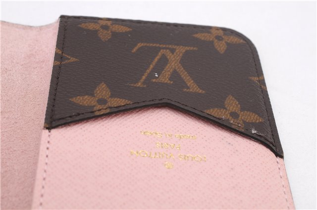 Auth Louis Vuitton Monogram Folio Iphone X Xs Case Light Pink M68686 LV 1049F