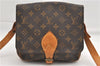 Authentic Louis Vuitton Monogram Cartouchiere MM M51253 Shoulder Cross Bag 1049G