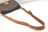 Authentic Louis Vuitton Monogram Cartouchiere MM M51253 Shoulder Cross Bag 1049G