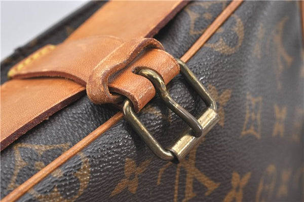 Authentic Louis Vuitton Monogram Cartouchiere MM M51253 Shoulder Cross Bag 1049G