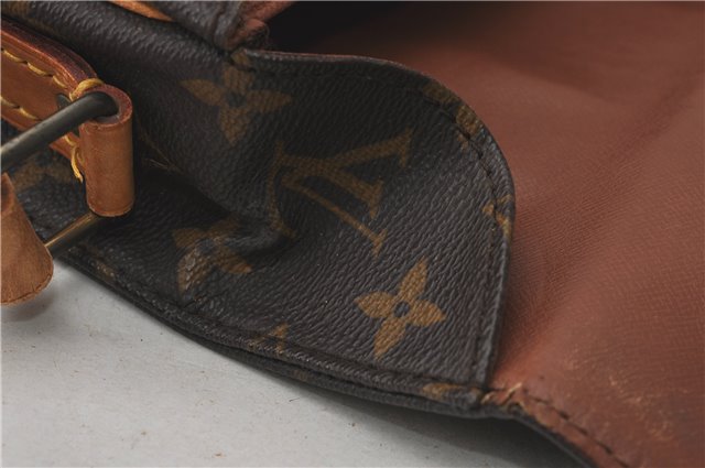 Authentic Louis Vuitton Monogram Cartouchiere MM M51253 Shoulder Cross Bag 1049G
