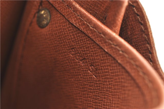 Authentic Louis Vuitton Monogram Cartouchiere MM M51253 Shoulder Cross Bag 1049G