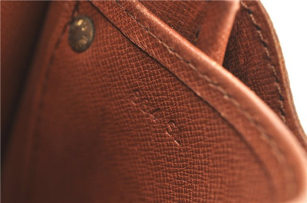 Authentic Louis Vuitton Monogram Cartouchiere MM M51253 Shoulder Cross Bag 1049G