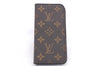 Authentic Louis Vuitton Monogram Folio Iphone X Xs Case M63443 LV 1050E