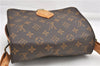 Authentic Louis Vuitton Monogram Cartouchiere MM M51253 Shoulder Cross Bag 1050G