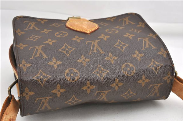 Authentic Louis Vuitton Monogram Cartouchiere MM M51253 Shoulder Cross Bag 1050G