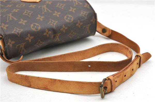 Authentic Louis Vuitton Monogram Cartouchiere MM M51253 Shoulder Cross Bag 1050G