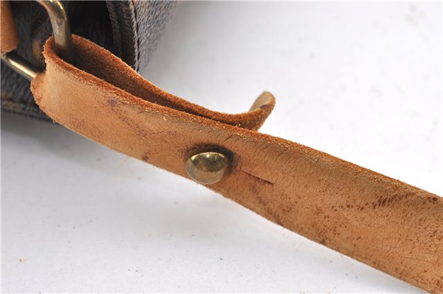 Authentic Louis Vuitton Monogram Cartouchiere MM M51253 Shoulder Cross Bag 1050G