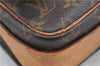 Authentic Louis Vuitton Monogram Cartouchiere MM M51253 Shoulder Cross Bag 1050G
