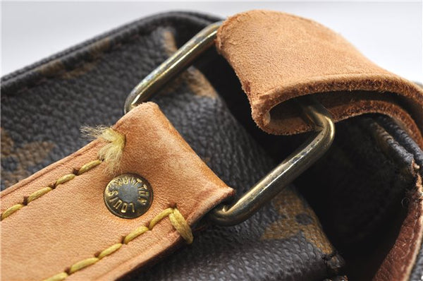 Authentic Louis Vuitton Monogram Cartouchiere MM M51253 Shoulder Cross Bag 1050G