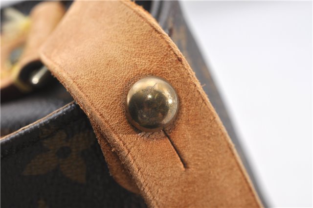 Authentic Louis Vuitton Monogram Cartouchiere MM M51253 Shoulder Cross Bag 1050G