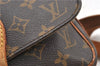 Authentic Louis Vuitton Monogram Cartouchiere MM M51253 Shoulder Cross Bag 1050G