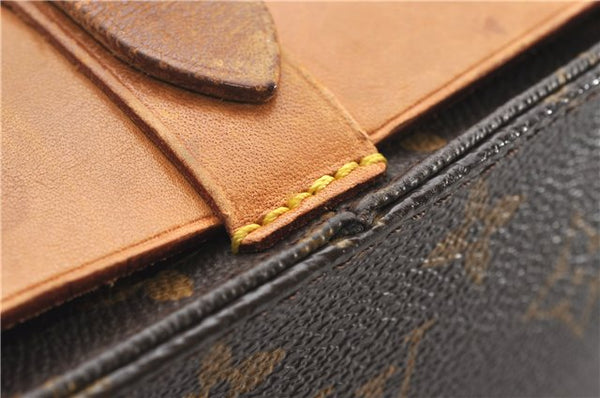 Authentic Louis Vuitton Monogram Cartouchiere MM M51253 Shoulder Cross Bag 1050G