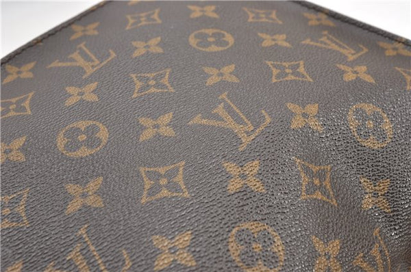 Authentic Louis Vuitton Monogram Cartouchiere MM M51253 Shoulder Cross Bag 1050G