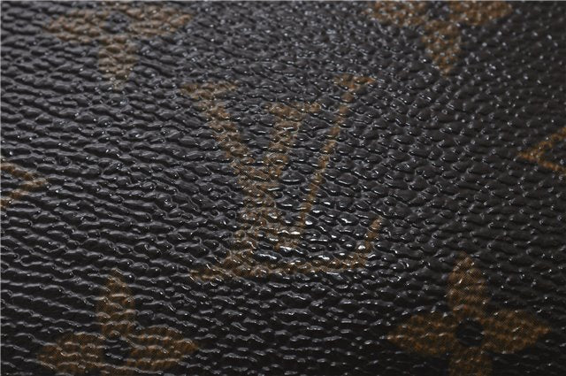 Authentic Louis Vuitton Monogram Cartouchiere MM M51253 Shoulder Cross Bag 1050G