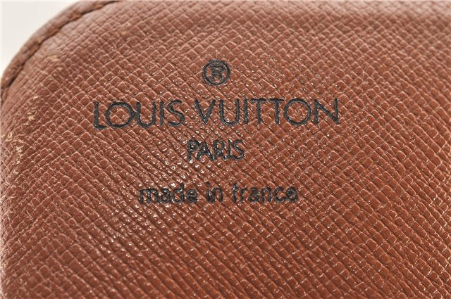 Authentic Louis Vuitton Monogram Cartouchiere MM M51253 Shoulder Cross Bag 1050G