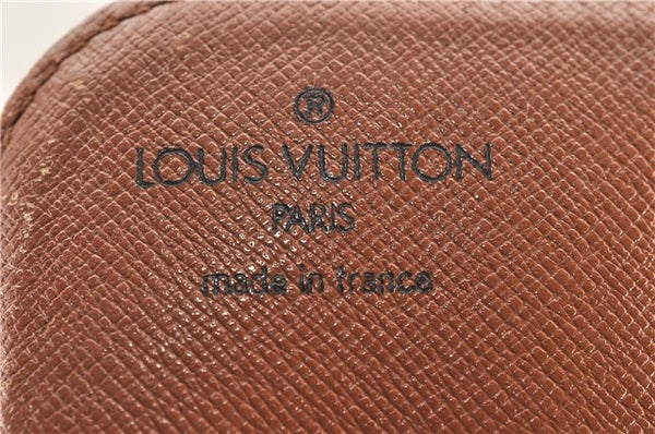 Authentic Louis Vuitton Monogram Cartouchiere MM M51253 Shoulder Cross Bag 1050G