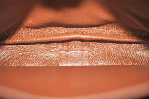 Authentic Louis Vuitton Monogram Cartouchiere MM M51253 Shoulder Cross Bag 1050G