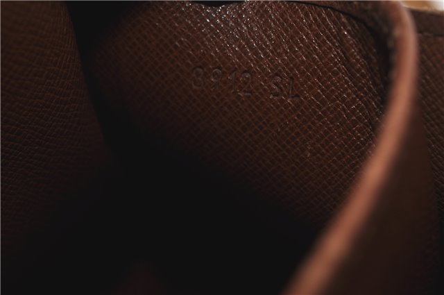 Authentic Louis Vuitton Monogram Cartouchiere MM M51253 Shoulder Cross Bag 1050G